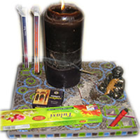 mosaic incense burner
